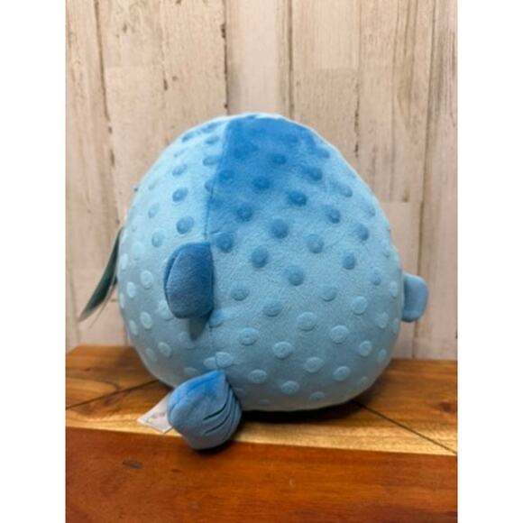 NWT Squishmallows Refalo The Blue Fish Plush Toy Medium 8" Washable - Picture 3 of 5